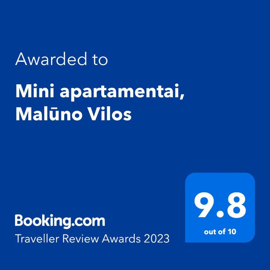 "Mini Apartamentai", Maluno Vilos パランガ エクステリア 写真